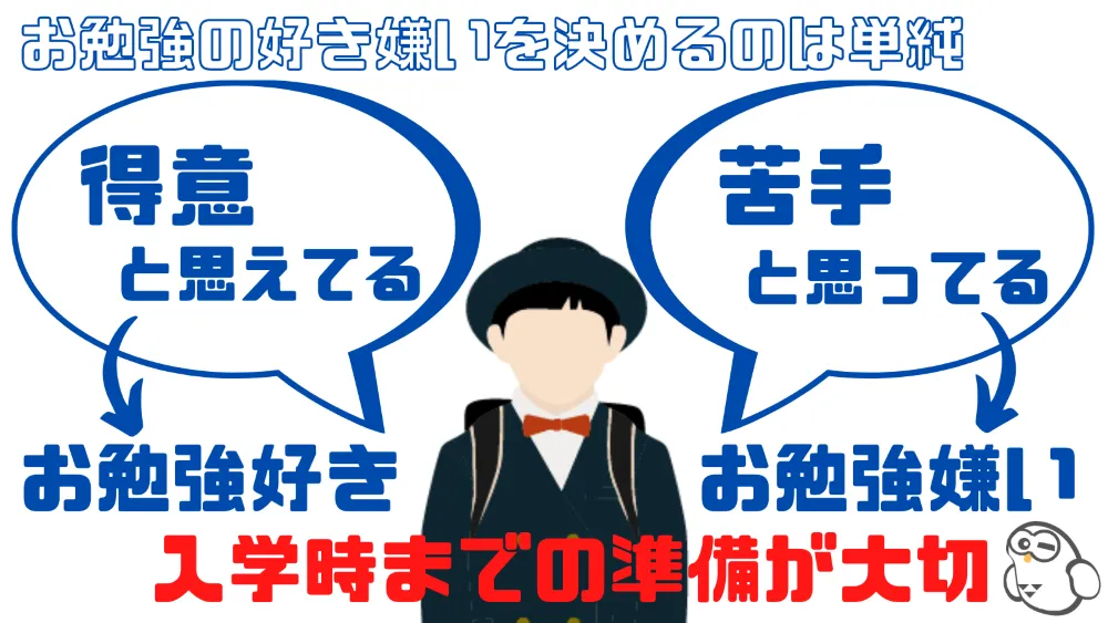 お勉強の好き嫌いを決めるのは？